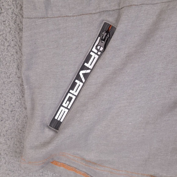 Red Ape T-Shirt Mens 2XL Gray Savage Short Sleeve‎ Pocket (See Description) A2 - Picture 3 of 13